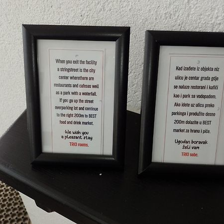 Hotel Trio Sobe Jajce Zewnętrze zdjęcie